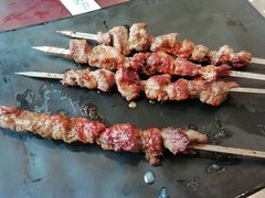 烤羊肉串-西部马华清真兰州牛肉面·烧烤夜市(关东店)