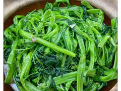 虾酱通菜-汤氏美食台山水步特色黄鳝饭(龙津东路店)