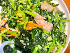 菠菜虾虎-晚归月亮湾私家菜(临邑路店)