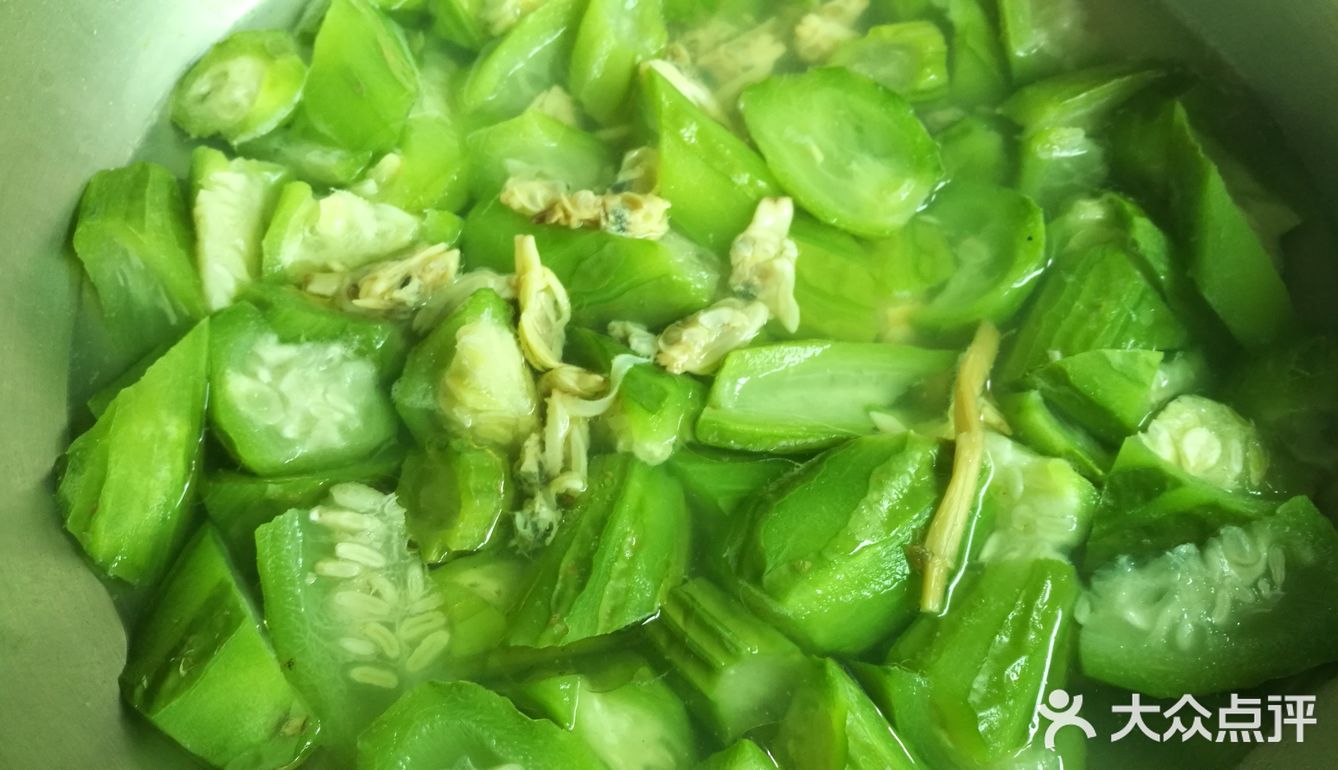 来自大海的味道之蛤蜊丝瓜汤