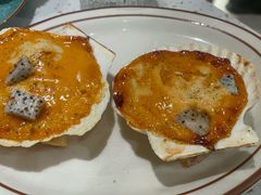 经典芝士焗扇贝（2只）-CRAZYONES西班牙海鲜饭(上海美罗城店)