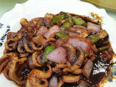 酱爆八爪鱼-碧海银沙海鲜餐厅(恒大海上威尼斯店)