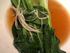 油淋脆菜心-绿茶餐厅(布吉万象汇店)