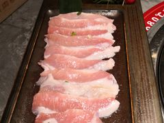 盐味猪颈肉-厚贞日式烤肉(龙之梦店)