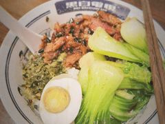 豆辣瘦肉条拌饭-黑白电视长沙小吃(美林M·LIVE天地东座店)