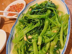 空心菜拌豆酱-壹只卤鹅(华润万家店)