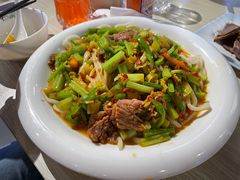 小炒黄牛肉拌面-中阿兰牛肉面(悦海新天地店)