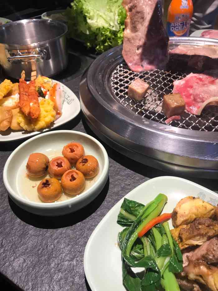 韩盛·盛江山自助料理(台东万达店)-"跟帅哥第一次出来约会,帅哥请吃