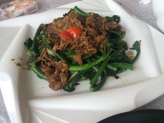芥兰苗炒肥牛-盆满钵满·国家非遗传承(云台店)