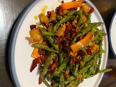 干煸芸豆鸡脆骨-鸭味飞飞