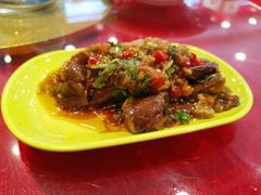 自制蒜茄子-长城东北菜(新港西路店)