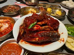 -草家酱蟹炭火烤肉店(珲春南路一店)