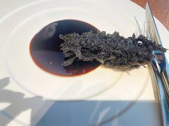 柚子黑醋汁酥皮海参-北京泰富酒店-柏景轩中餐厅