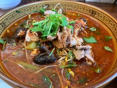 水煮肉片-口口香小吃店