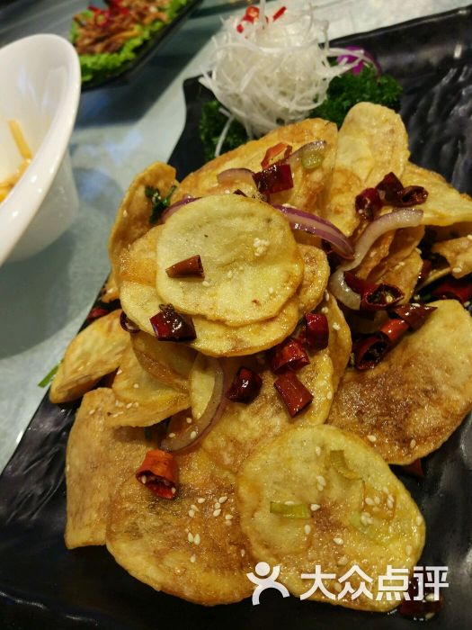 顺祥海鲜烧烤-土豆片图片-大连美食-大众点评网