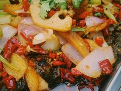 香辣烤鱼-大湾金牌万州烤鱼(沙河店)