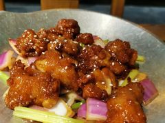 蒜香蜜汁排骨-绿茶餐厅(西单老佛爷店)