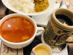 咖喱鸡饭套餐-东海咖啡馆