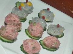 香菜丸子拼虾滑-黄家码头老火锅(解放碑旗舰店)