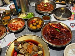 -草家酱蟹炭火烤肉店(珲春南路一店)