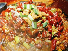 -探鱼·鲜青椒爽麻烤鱼(广州欣荣广场店)