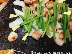 烤牛肠-韩阳王石板烤肉