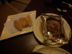 炸地瓜&牛油金针菇-大江户日本料理(吕厝店)