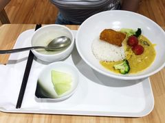 咖喱蔬菜盖浇饭套餐-轻蔬不用等·素食(江苏路店)