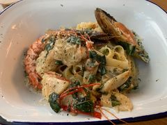 西班牙风情海鲜宽面-HELLO 27 意面·沙拉·帕尼尼