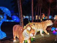 -欢乐海岸椰林沙滩-2025湾区超级灯会