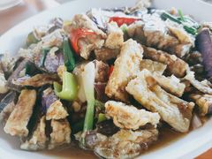 红烧茄子-坛南湾阿强农家乐.海鲜大排档老字号(福州地标美食店)