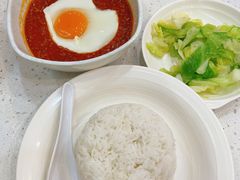 窝蛋免治牛肉饭-旺角宝港式茶餐厅(寮步店)