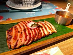 炭烤猪颈肉-普叽普叽泰式茶餐厅(港汇店)