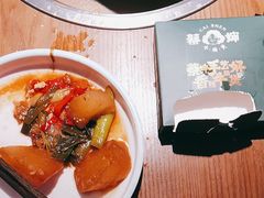 -蔡婶牛腩牛杂煲(长安万科店)