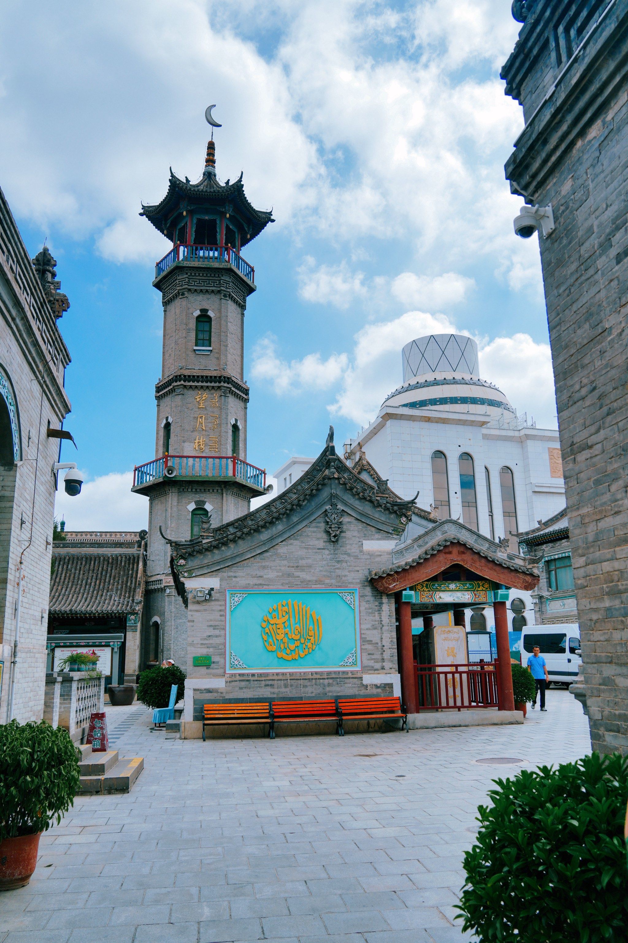 生活化的清真寺,一样有精美的建筑和装饰