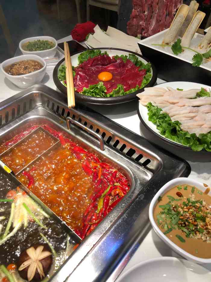 山城辣妹子重庆火锅(长楹天街购物中心店)-"喜欢希望可以再接再厉生意