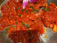 -明洞阿姨·韩式酱蟹烤肉·创意料理(三元桥店)