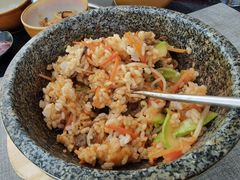 烤牛肉石锅拌饭-雾山韩式烤肉·海南糟粕&椰子鸡火锅·海景餐厅(三亚绿发山海天JW万豪酒店)