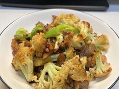 花菜炒腊肉-华南理工大学-学2食堂