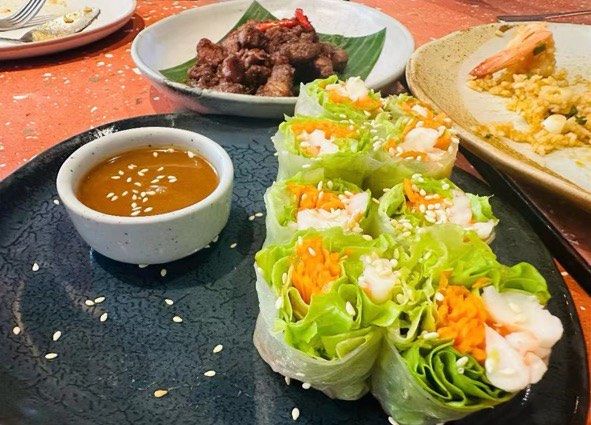 泰国美食又一波!泰式春卷清新脱俗!