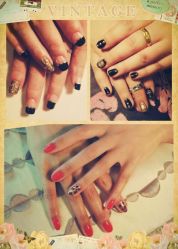 最爱复古调调-艾妃罗高科美肤美甲美睫健康管理