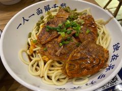 牛肉热干面-文叔·湖北名小吃·小龙虾(黄贝岭地铁站店)
