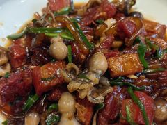 -东来菜馆•手抓海鲜家常菜•海鲜锅贴(鸽子窝店)