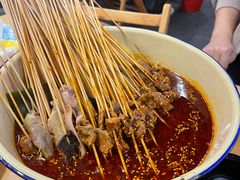 -拈签一笑黄牛肉辣卤串串