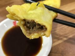 牛肉锅贴-草桥清真牛肉锅贴扁食店