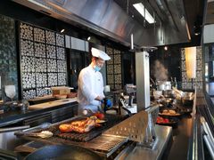 自助取餐区-柏悦酒店-沁园牛排海鲜西餐厅
