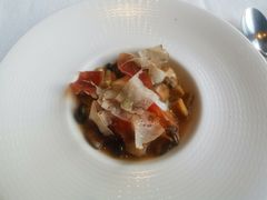 西班牙火腿温泉蛋-The V泽惟·低温慢煮料理