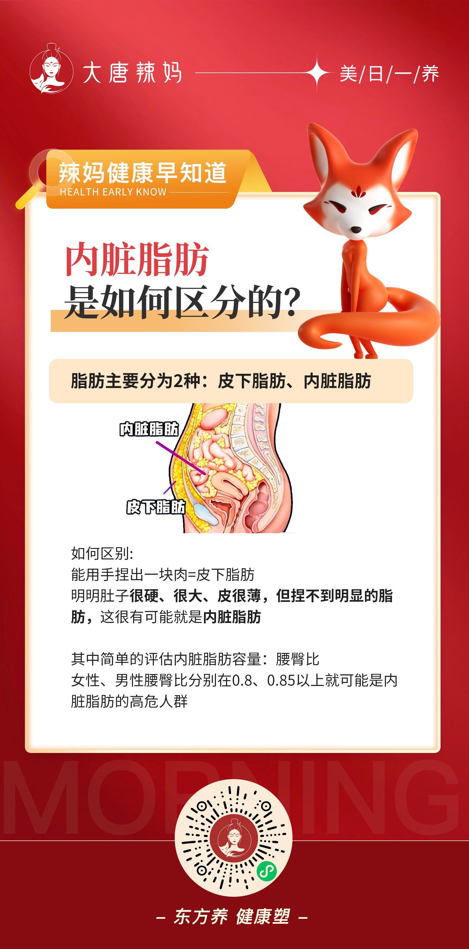 内脏脂肪是如果区分