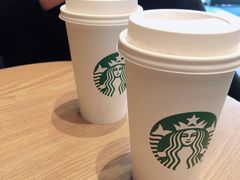 红茶咖啡拿铁鸳鸯-星巴克(清远万达广场店)