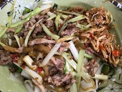 韭黄炒牛肉-刘氏三和面馆